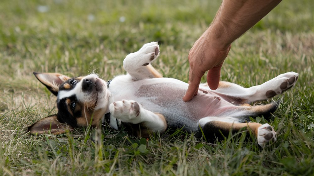 測試幼犬脾氣